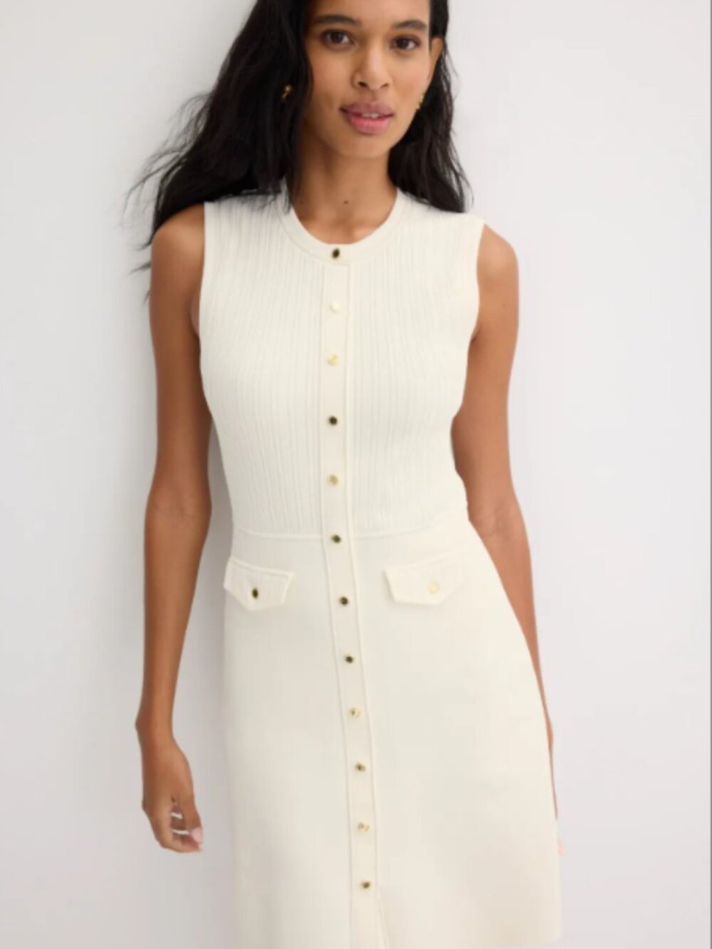 RTR-222 Sandro Rib Knit Mini Dress - Picture 5 of 6